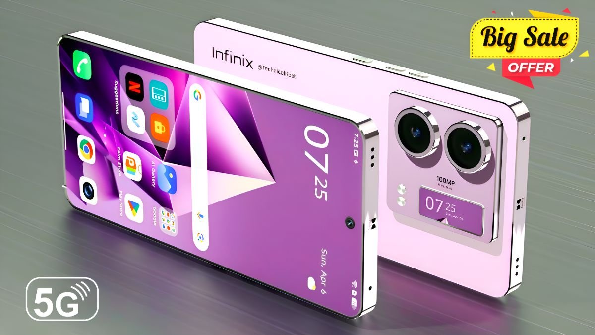 Infinix Premium 5G Phone, Infinix 2025 smartphone, 108MP camera phone under 20K, AMOLED display 5G phone, Fast charging Infinix mobile,